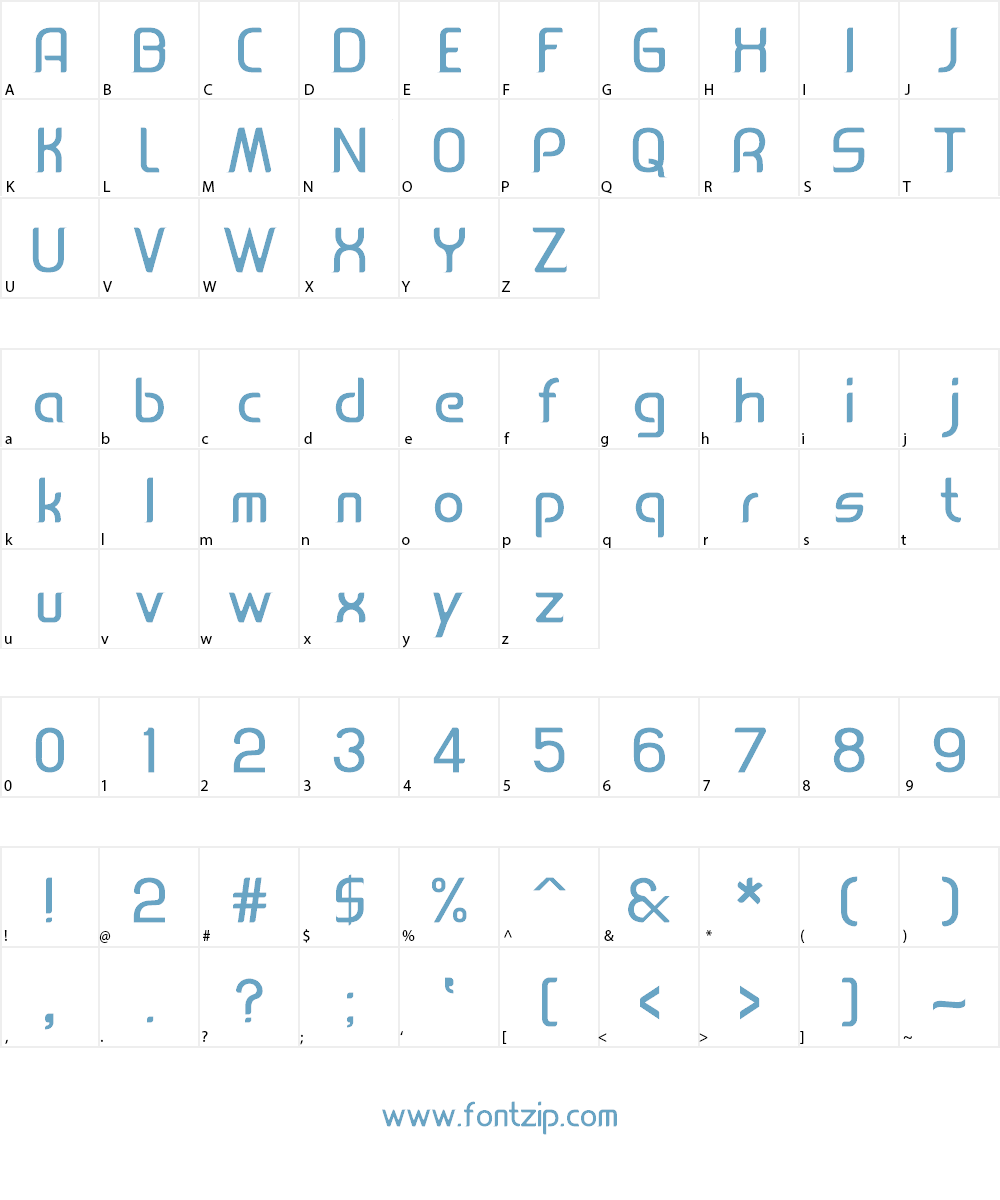 Leoscar Font Character